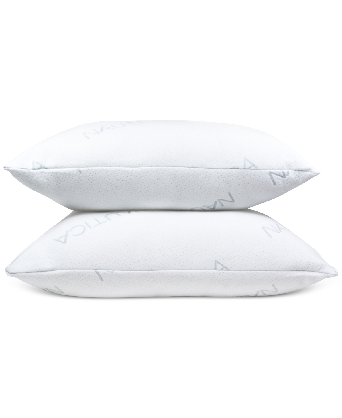 Nautica Diagonal Knit 2 Pack Pillow In White