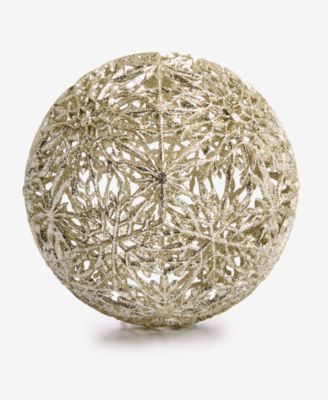Gilded Glamour Glitter Ball Ornament, Macy's Exclusive 