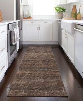 Burano Washable BU3 2'3''x7'6'' Runner Area Rug