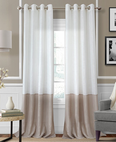 Elrene Melody Sheer Colorblocked Panel Collection