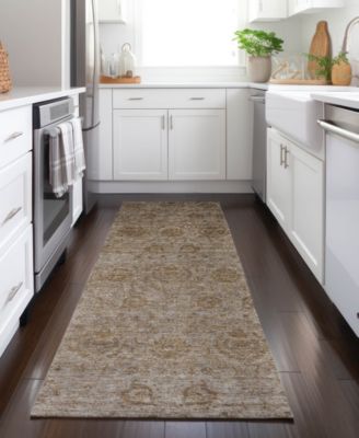 Burano Washable BU8 2'3''x7'6'' Runner Area Rug