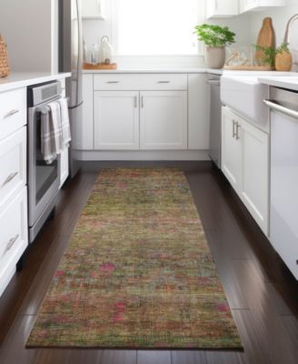 Burano Washable BU9 2'3''x7'6'' Runner Area Rug