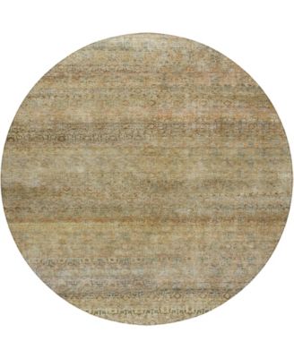 Burano Washable BU12 8'x8' Round Area Rug