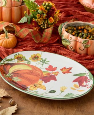 Harvest Fields Oval Platter