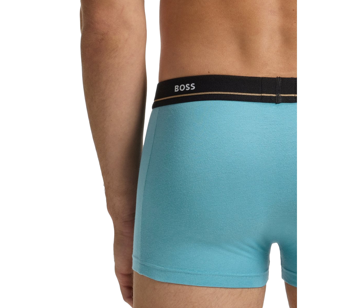 Hugo Boss Boss By  Men's Essential 5-pk. Logo Waistband Trunks In Multi