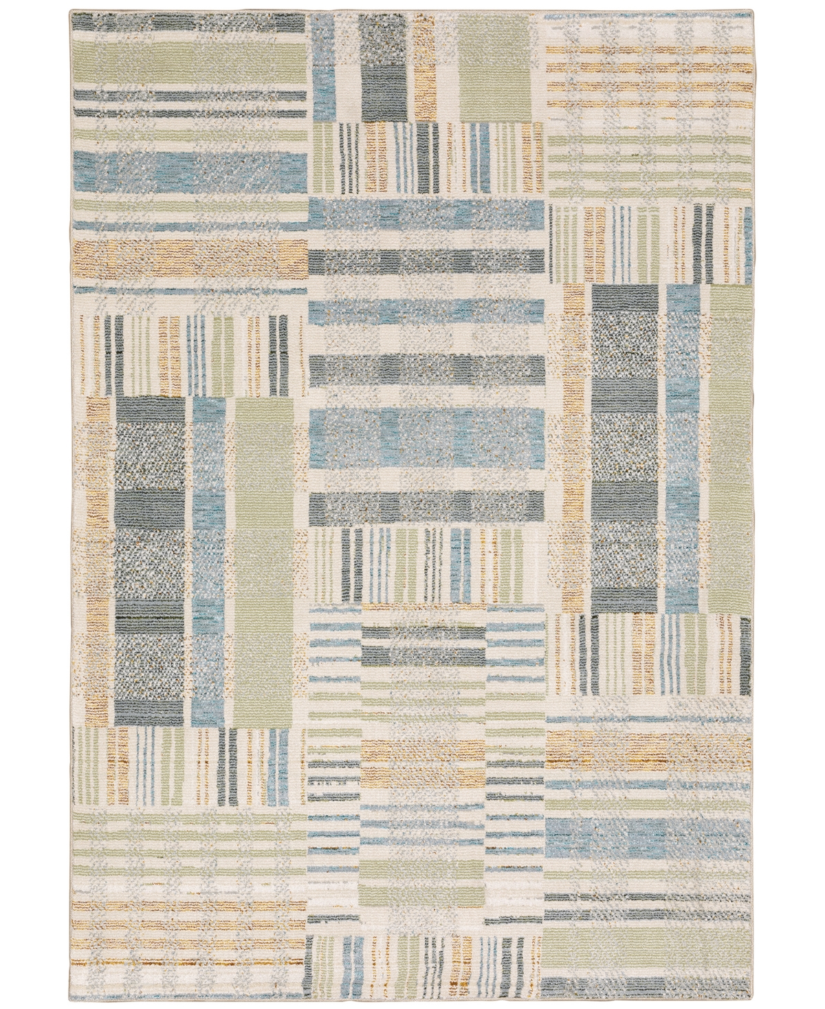 Oriental Weavers Atlas 752e0 1'10"x3'2" Area Rug In Blue