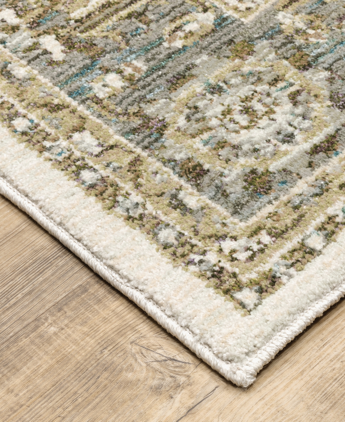 Oriental Weavers Andorra 9537P 2'3"x8' Runner Area Rug