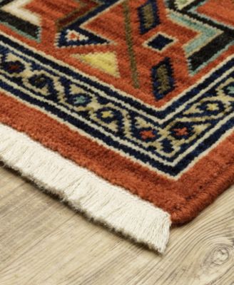 Oriental Weavers Lilihan 002c6 Rug Collection In Red