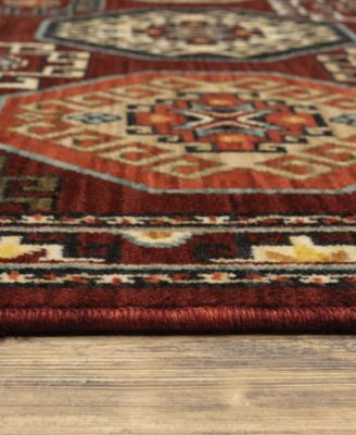 Oriental Weavers Lilihan 091r6 Rug Collection In Red