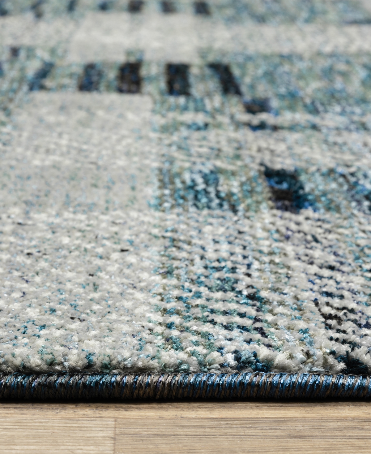 Oriental Weavers Atlas 752b0 6'7"x9'6" Area Rug In Blue