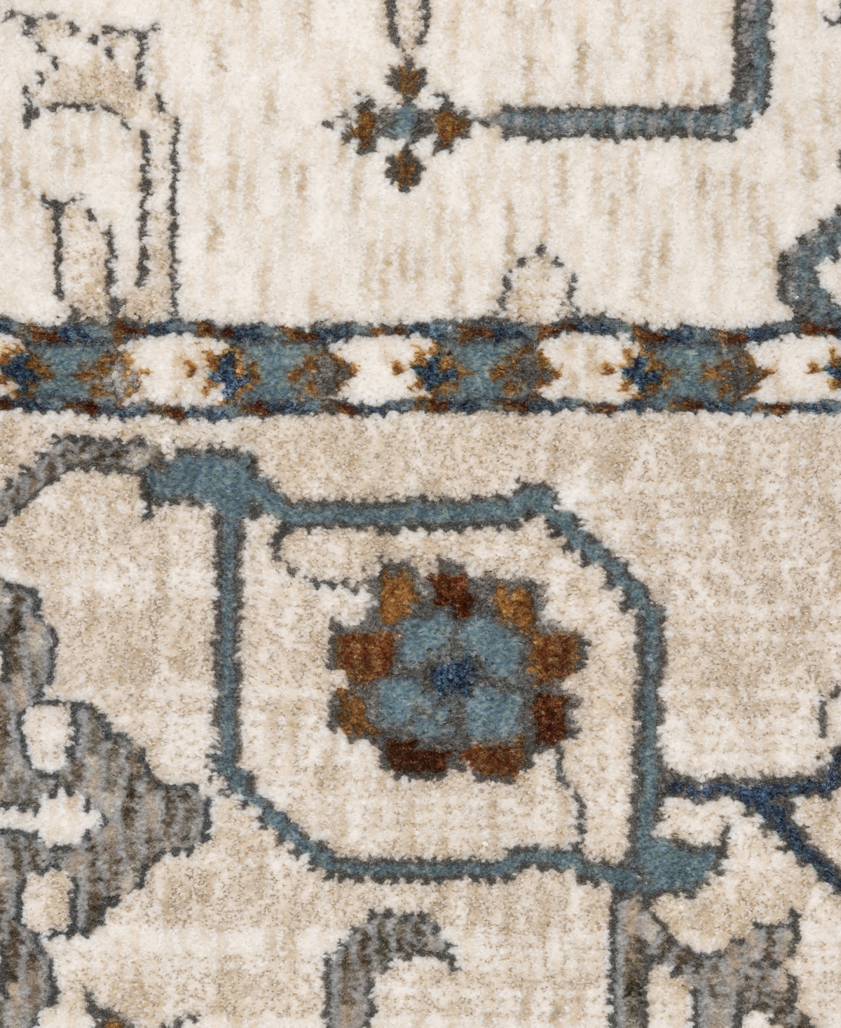 Oriental Weavers Ellington Ell10 5'3"x7'6" Area Rug In Neutral