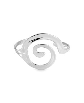 Aura Swirl Cuff Bracelet