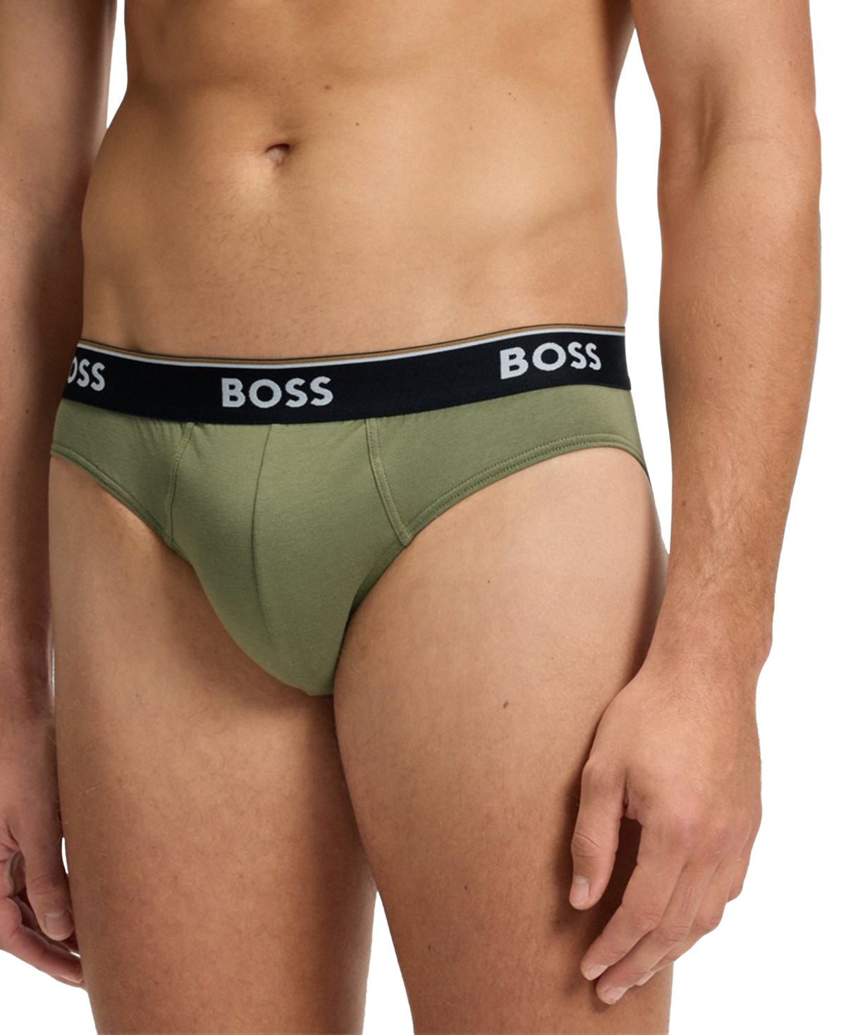Hugo Boss Boss By  Men's 3pk. Power Logo Briefs In Multi