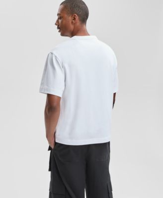 Men's Relaxed Fit Short Sleeve Crewneck Logo Graphic T-Shirt