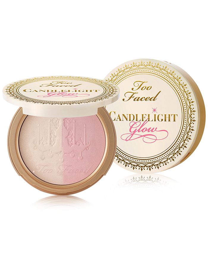Too faced candlelight glow highlighting powder duo Clearance