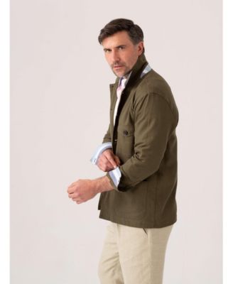 Men's Kikoy Cotton Shirt Jacket