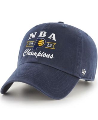 '47 Brand - Men's Navy Indiana Pacers 2025 NBA Finals Champions Clean Up Adjustable Hat