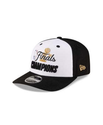 New Era - Men's White/Black Indiana Pacers 2025 NBA Finals Champions Parade 9SEVENTY Stretch-Snap Adjustable Hat