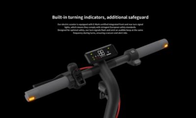 V40I Electric Scooter w/25 miles Max Operating Range & 20 mph Max Speed