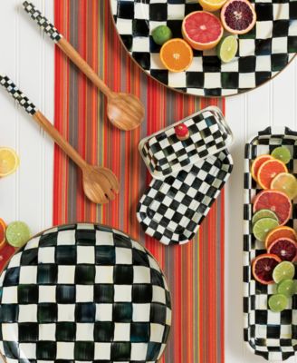 Courtly Check Serving Platter