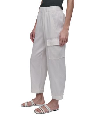 Women's Mid Rise Relaxed Pull-On Cargo Pants