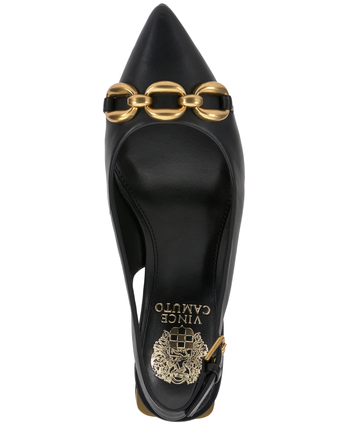 Vince Camuto Women's Hamden-o Chain Slingback Pumps
