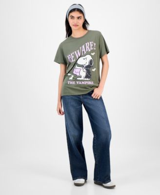 Juniors' Vampire Snoopy T-Shirt