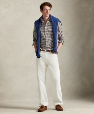 Men's Classic-Fit Performance Twill Shirt