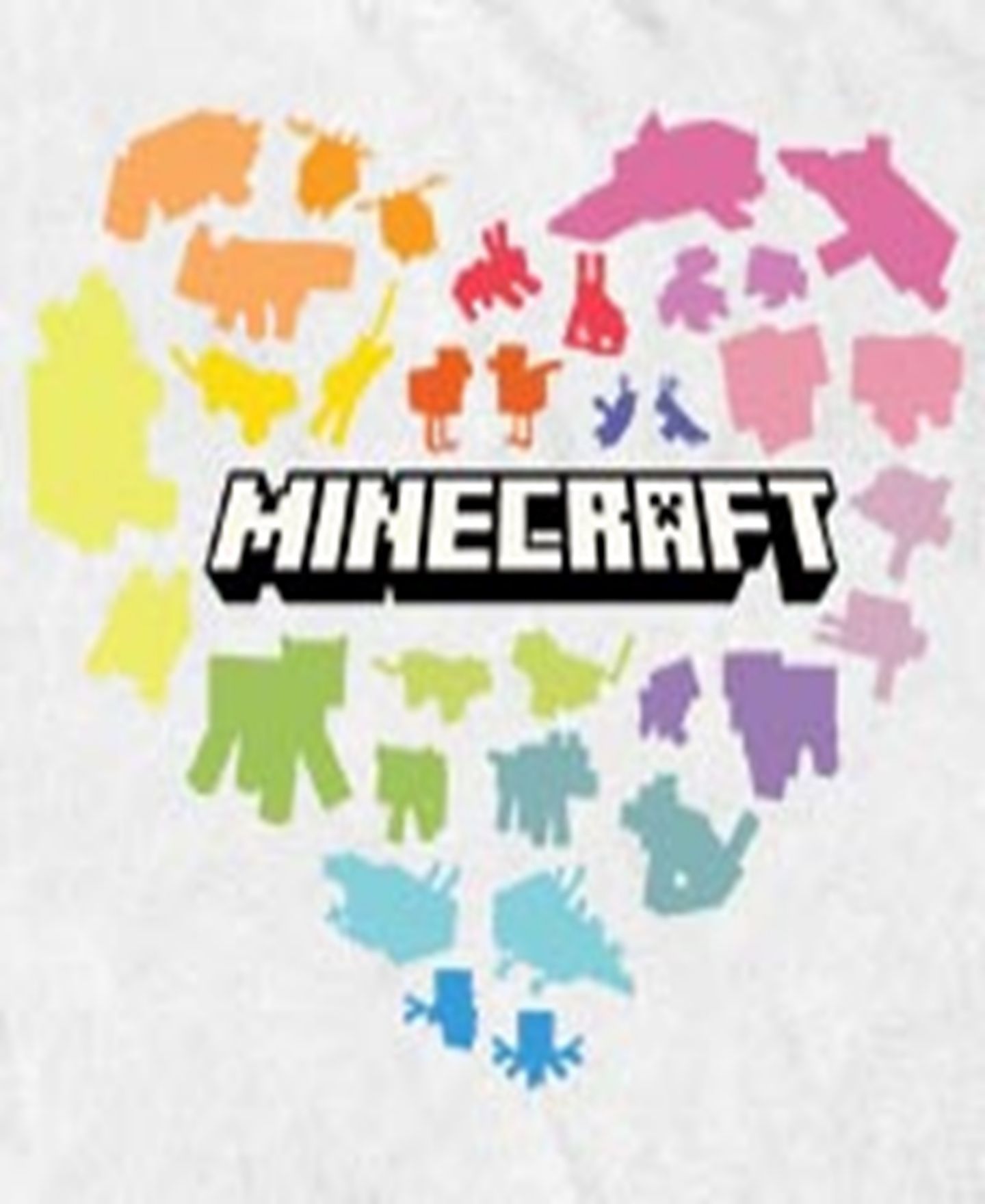Мужская футболка Fifth Sun Minecraft Heart Short Sleeve, цвет: Белый — фото 3