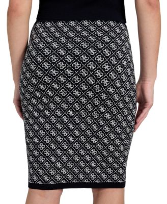 Women's Lise 4G-Logo Pull-On Sweater Skirt