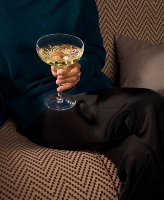 Lismore Essence Champagne Saucer 9.5oz, Set of 2