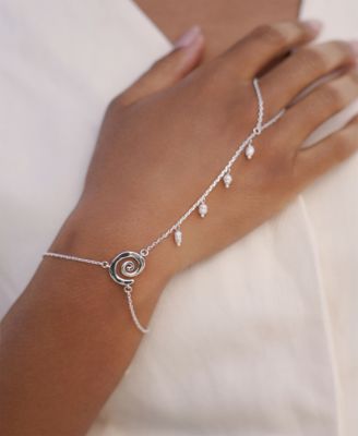 Aura Mother of Pearl Hand Chain