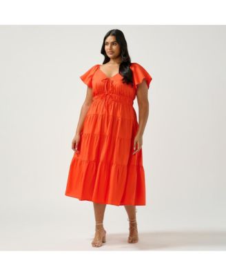 Women's Ana Tiered Midi Dress