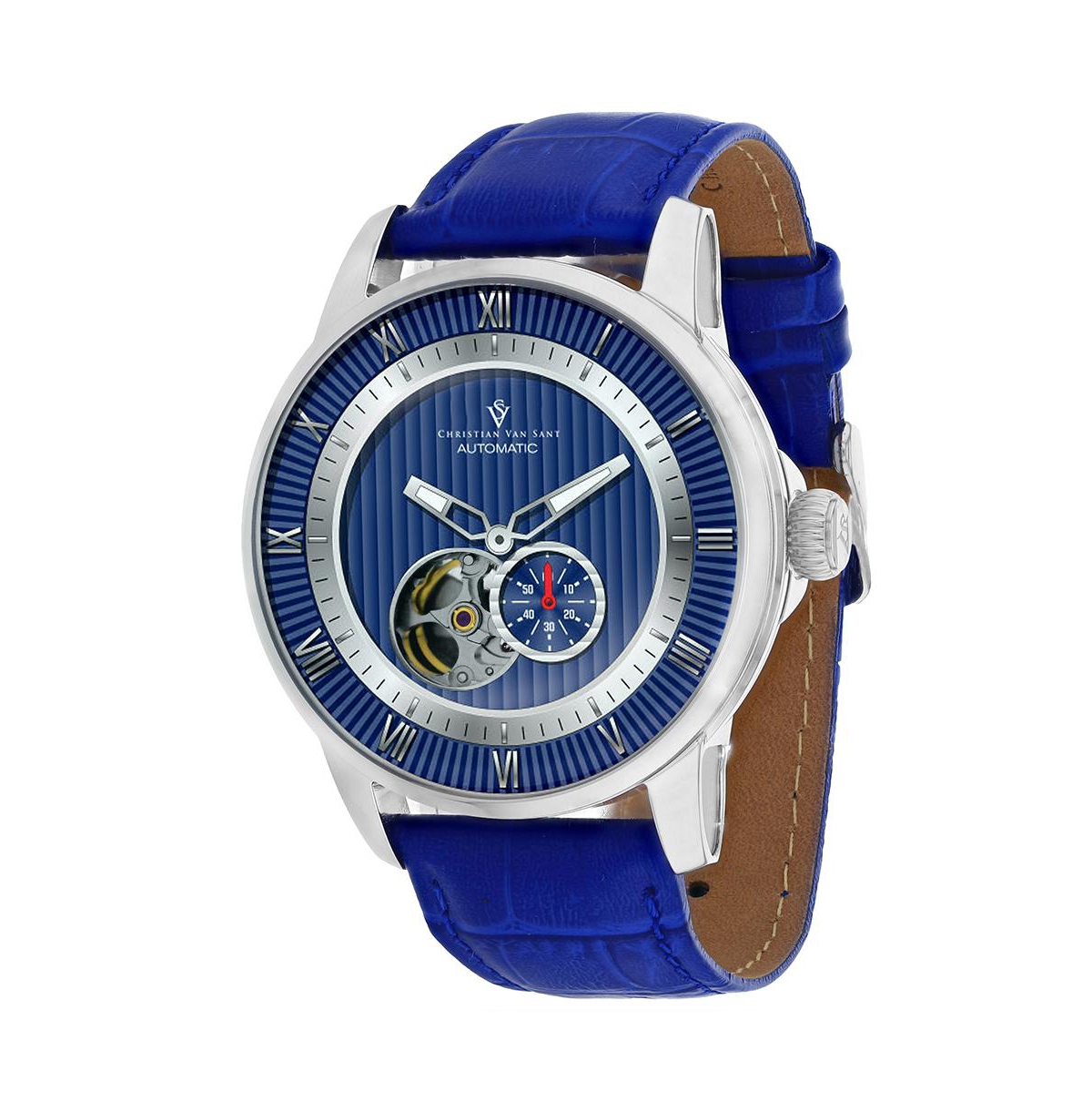 Men's Viscay Blue Dial Watch - CV0553 - Blue