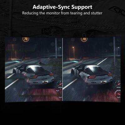 24 inch 1080P Full HD 1920x1080 200Hz 1ms Ultra Thin Frame Curved Gaming Monitor