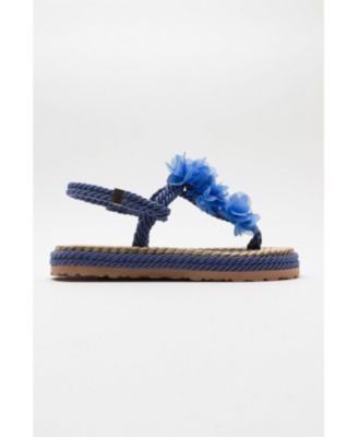 SANTRA Lace-Up Thong Sandals (Women)