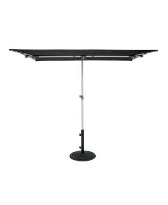 4.95FT x 6.93FT Rectangle Balcony Outdoor Umbrella