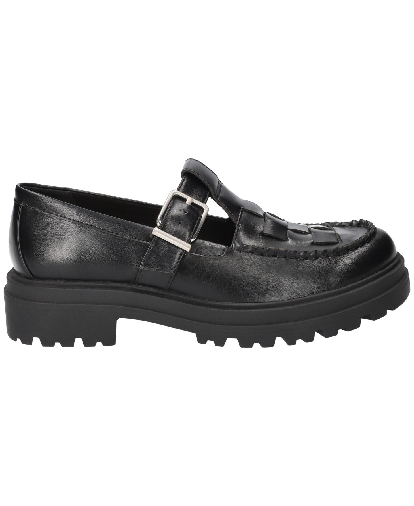 Женские туфли Bella Vita Makell Comfort Lug Buckle, цвет: Чёрный — фото 2