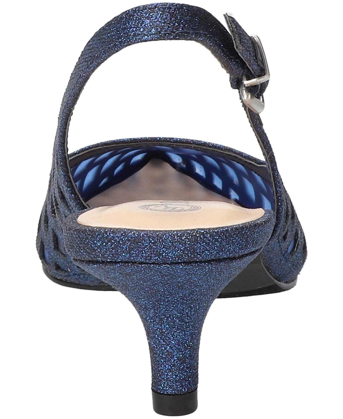 Bella Vita Noel Slingback Pointed Toe Pump In Blue