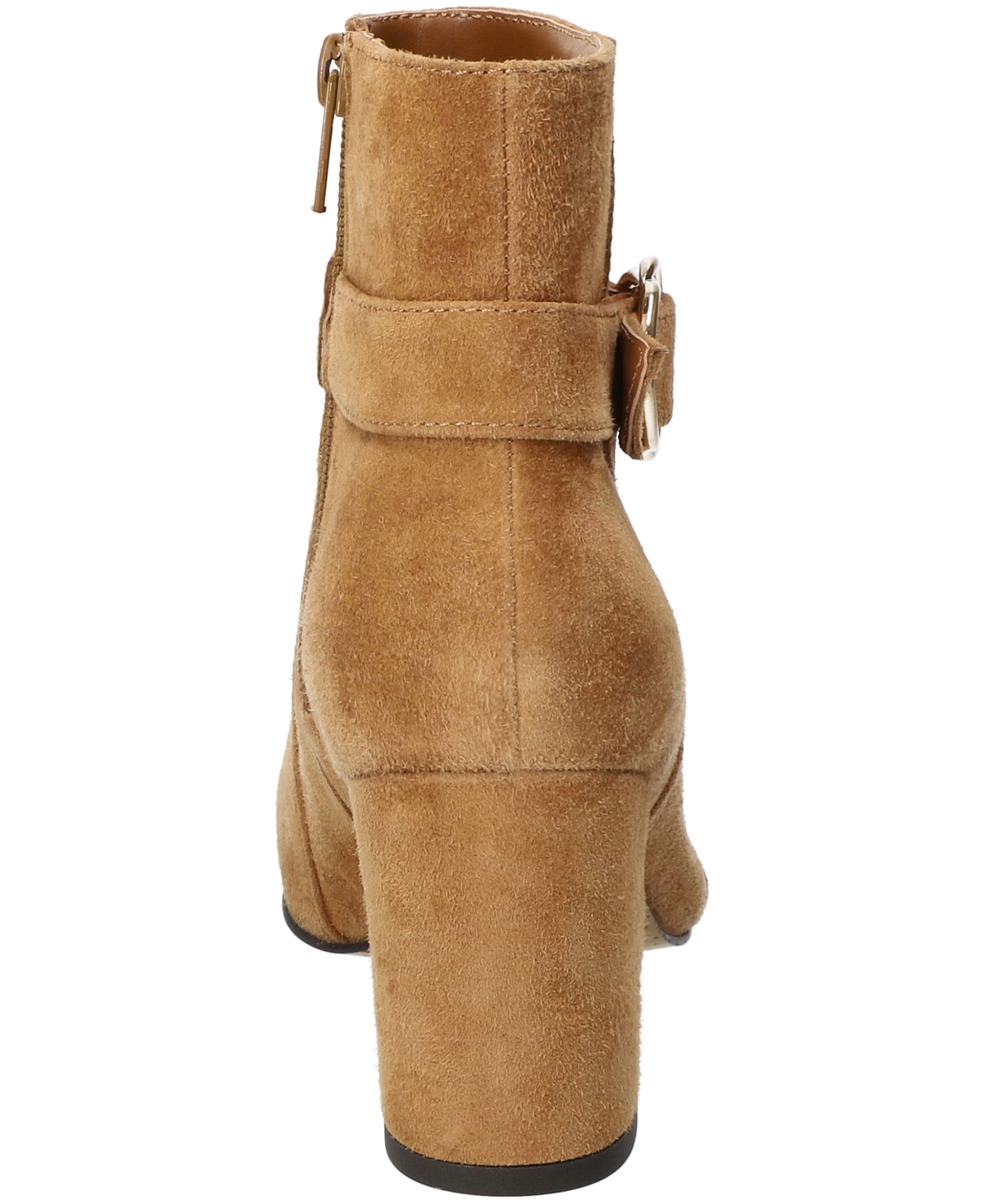 Bella Vita Women's Gamela Dress Block Heel Ankle Booties In Brown