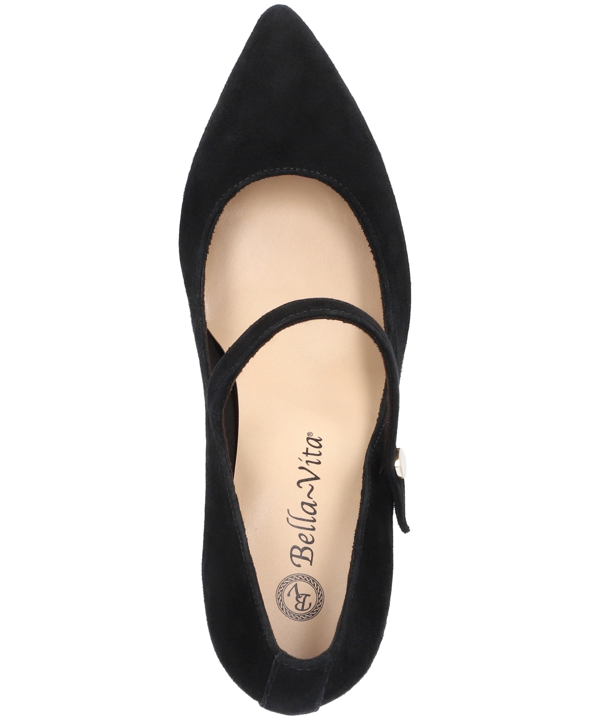 Bella Vita Lainey Pointed Toe Pump In Black