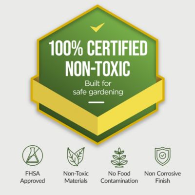 48x24x30in Elevated Galvanized Metal Garden Bed w/ Corner Protectors