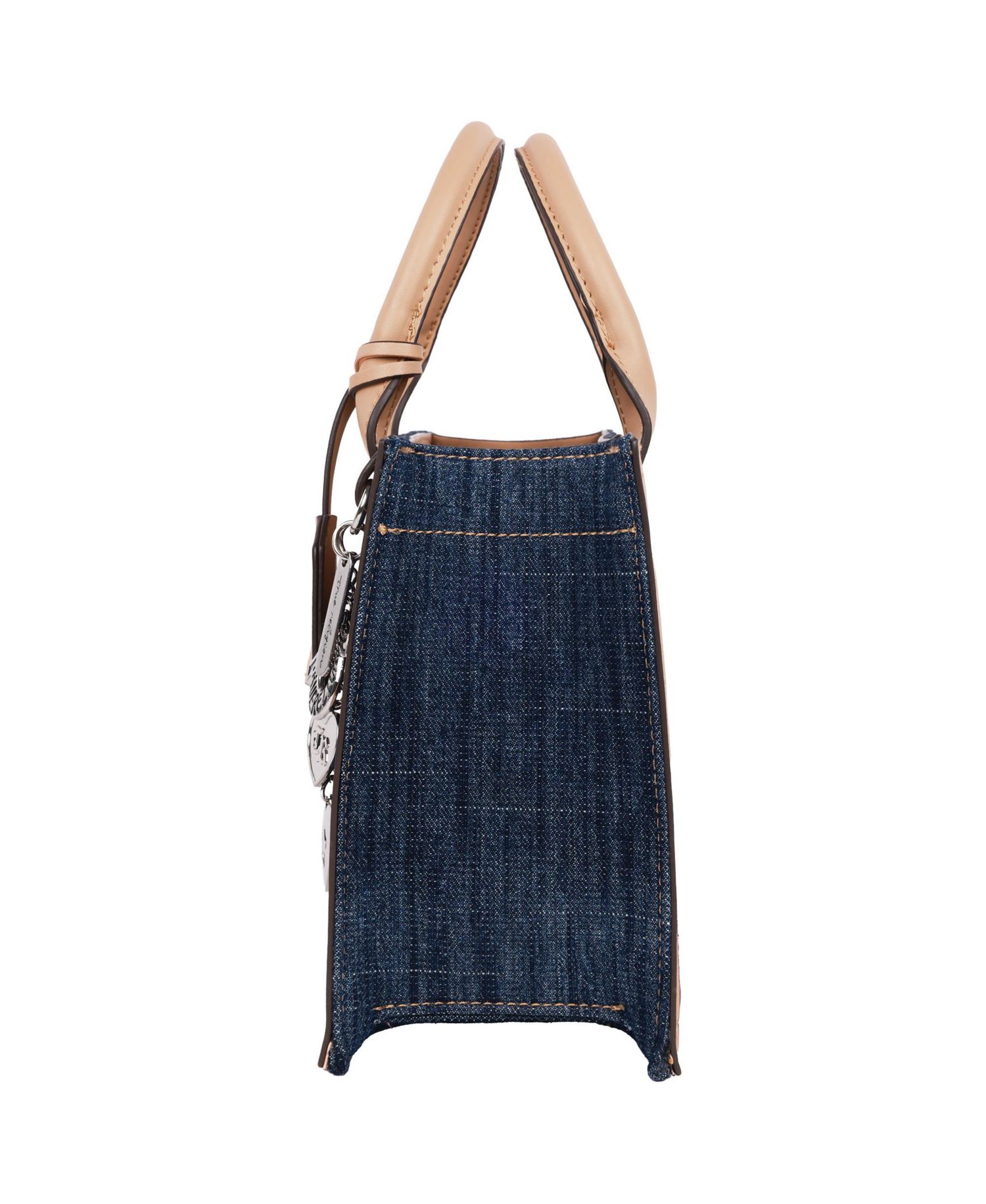 Bombe Logo Denim Tote