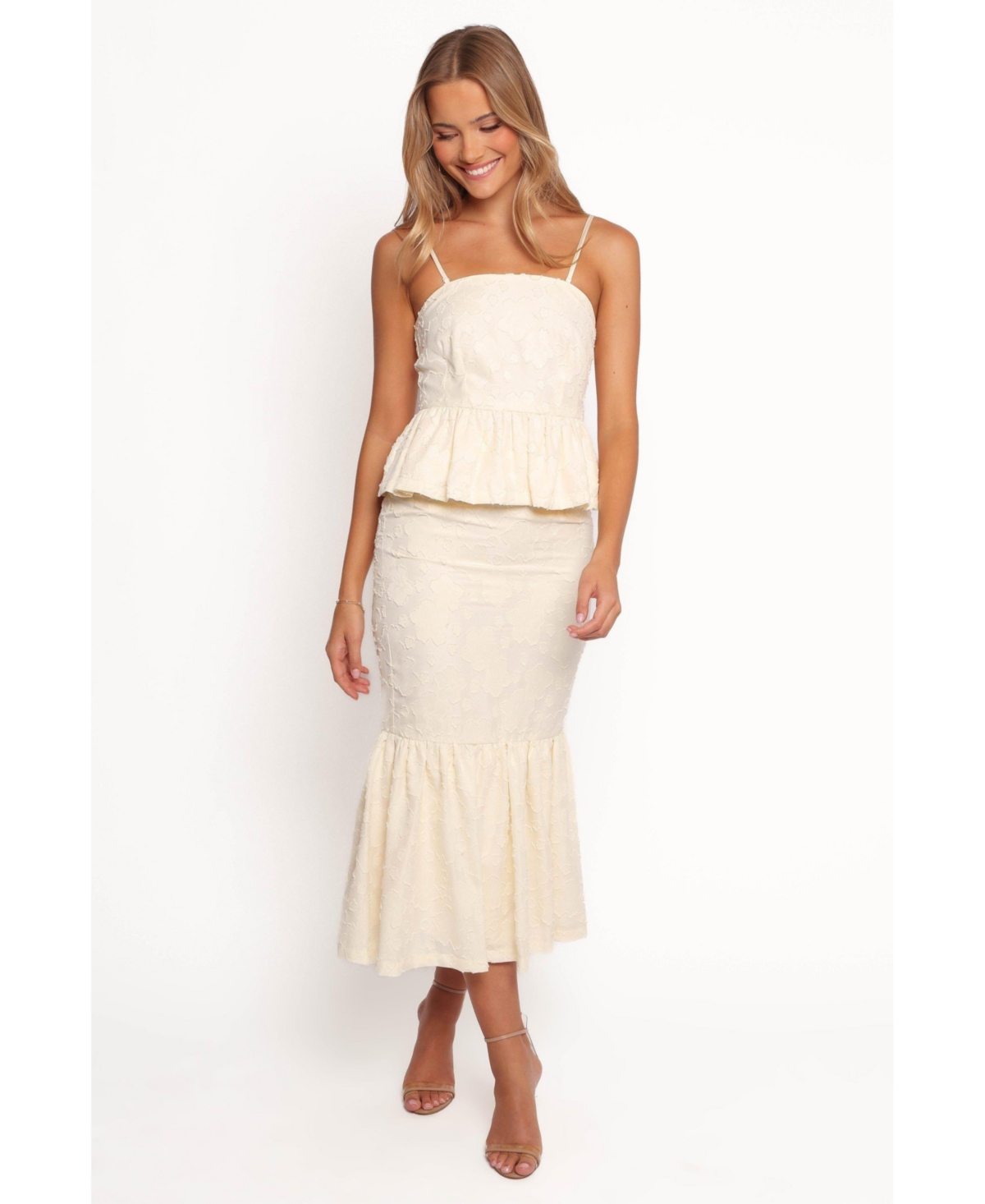Women's Xami Skirt Set - Pale yellow