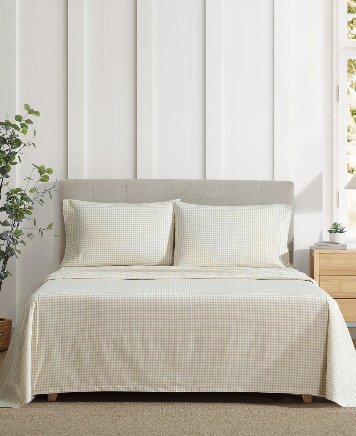 Eddie Bauer Printed 100% Cotton Percale 4-pc. Sheet Set, Queen