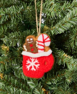 Gingerbread Village Felted Mug Ornament, Macy's Exclusive
