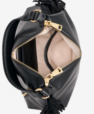 Tayviss Fringe Shoulder Bag, Exclusively at Macy's