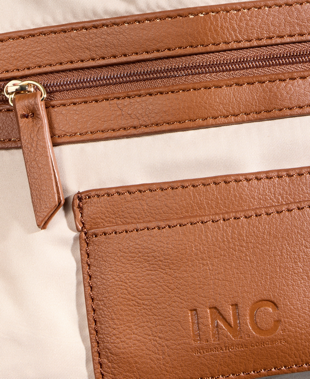 Inc International Concepts Tayviss Fringe Shoulder Bag, Exclusively At Macy's In Brown