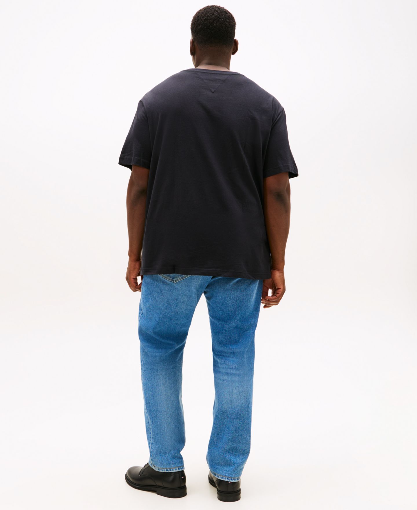 Мужская футболка Tommy Hilfiger Big & Tall Tino Logo Short Sleeve, цвет: Dark Sable — фото 2