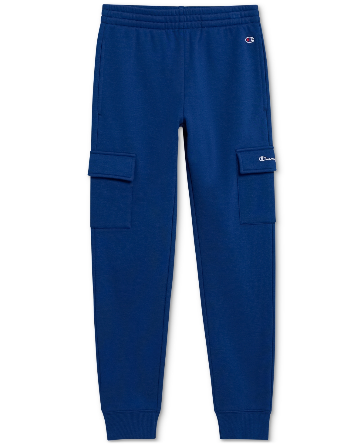 Champion Big Boys Fleece Cargo Jogger Pants In Blue